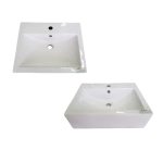 BASIN ART WHITE 8076#