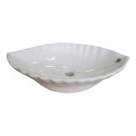 BASIN ART WHITE SHIP