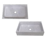 BASIN TERRAZO WHITE