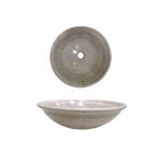 DARK GREY WOOD ROUND